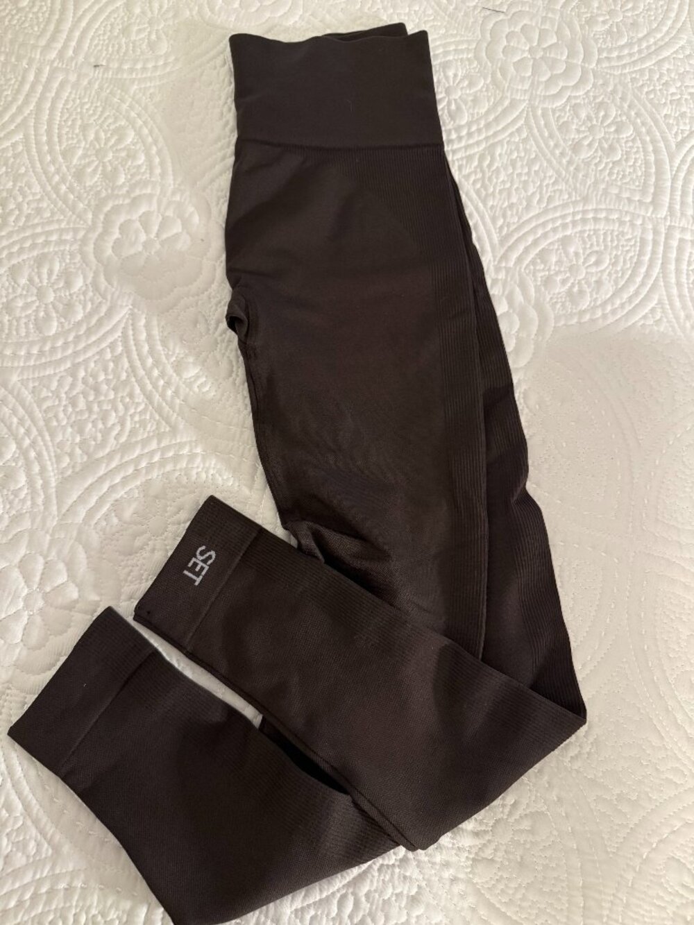 Set Active Women's Brown Leggings